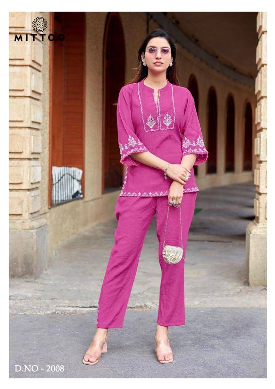Mittoo korra vol 2 coord set Kurti wholesaler in Karnataka